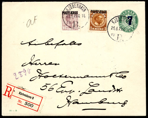 Cover showing legitimate (philatelic) use of stamps for general postal use.