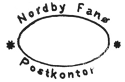 Nordy-Fano single-oval cancellation drawing